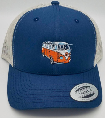 Microbus Trucker Hat Blue/Tan
